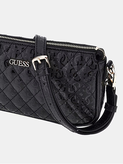 Çantë krahu për femra GUESS 190231844464, e zezë