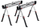 Kavaletë Metabo 626990000, kapacitet 590kg, set 2 copë