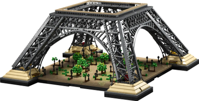 Set LEGO Icons Eiffel Tower 10307, 10001 pjesë, për të rritur, shumëngjyrësh