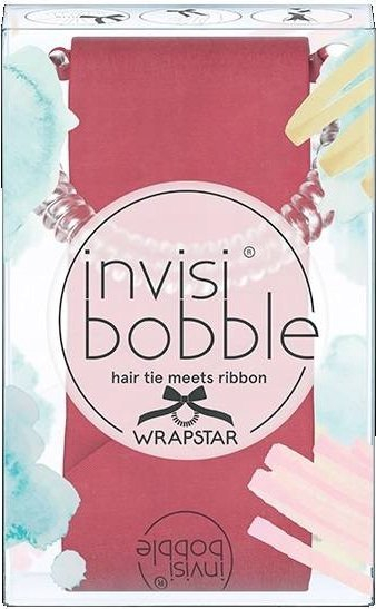 Aksesor flokësh InvisiBobble Wrapstar Machu Peachu, spiral, me shirit zbukurim, shumëngjyrësh