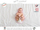 Çarçaf mbrojtës për krevat bebe Bimbidreams Thermointelligent, 120x60 cm, papërshkueshëm nga uji, i bardhë