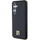 Mbulesë telefoni DKNY prej lëkure PU me MagSafe, për Samsung Galaxy S24, me logo të përsëritur, e zezë