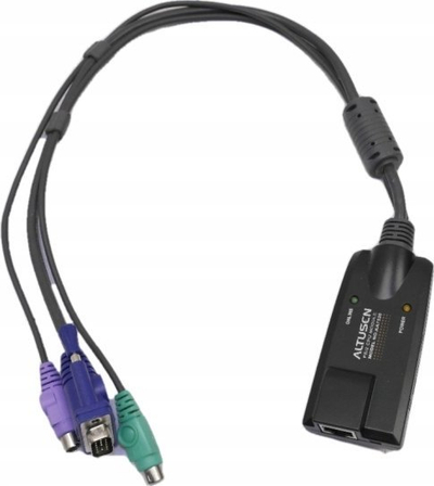 Adaptër KVM ATEN KA7176, USB VGA në Cat5e/6, me audio, i zi