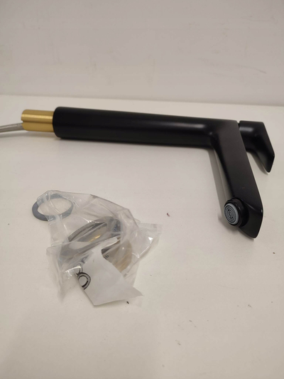 Rubinet lavamani Hansgrohe Talis E 240, me një komandë, matt black