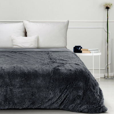 Batanije dekorative MyBestHome TIFFANNY, mikrofiber, 70x160 cm, gri