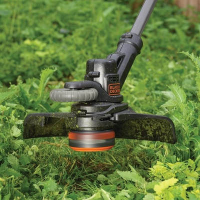 Kositës bari Black&amp;Decker STC1840EPC-QW, pa kabull, 18V 4.0Ah, portokalli