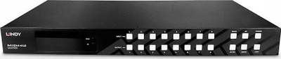 Matricë HDMI Lindy 8x8, 4K 60Hz, HDR, e zezë