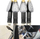 Sinjal kthese motori APT ZD59C, LED, set me 4 copë, i zi