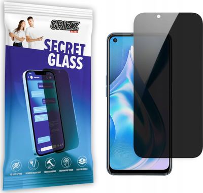 Xham mbrojtës privatësie Grizz SecretGlass për OnePlus Ace Racing Edition, xham qeramik me efekt privatësie, transparent