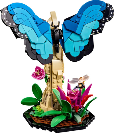 Set LEGO Ideas Insect Collection 21342, modele dekorative, për të rritur dhe fëmijë