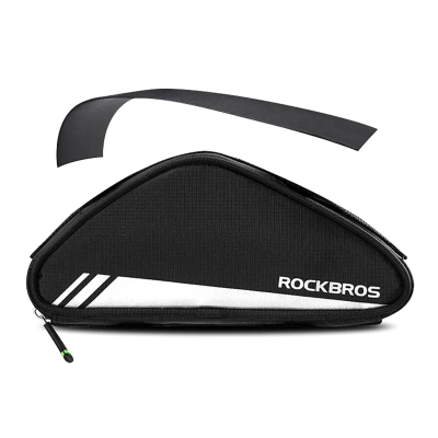 Çantë për kornizën e biçikletës Rockbros B55-BK, 0.7 L, najlon, e zezë