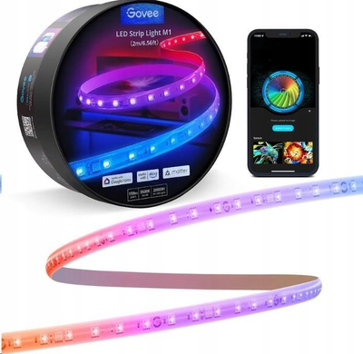 Shirit LED Govee M1 Pro, 2 m, RGBICW, i zgjuar me Matter