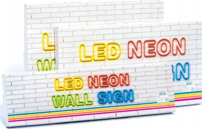 Dritë murale LED Neon Gamepad, formë kontrolleri, USB, shumëngjyrëshe