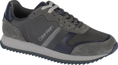 Atlete burrash Calvin Klein Low Top me lidhëse HM0HM00315-0IN, gri, nr. 42
