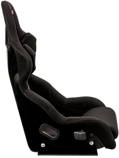 Седиште гаражно O-Rouge C1 XL Cold Fusion, сим рејсинг, алкантара, црно