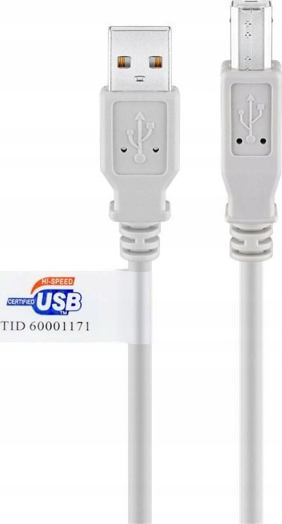 Kabllo USB 2.0 Wentronic Goobay, Hi Speed, 3m, gri