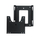 Mbajtëse muri për monitor AG NEOVO WMK-01, 15-32", 18 kg, e zezë