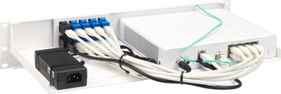 Mbajtëse rack 19" Rackmount IT RM-SR-T11, për Sophos XGS 87 107, metalike, e bardhë