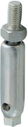 Varëse metalike rrotulluese M8x15mm, çelik i galvanizuar, lidhje femër/mashkull
