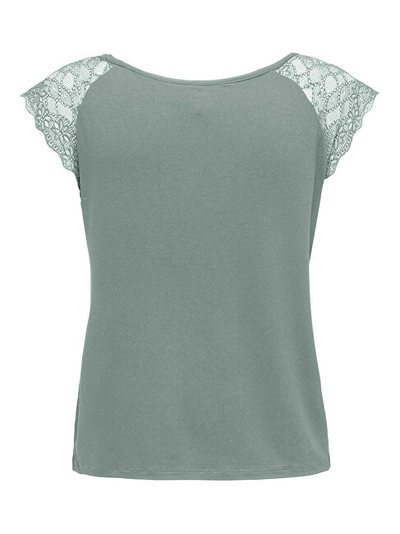 Bluzë ONLY ONLPETRA Slim Fit 15315803 Chinois Green
