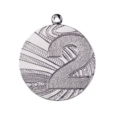 Medalje sportive Victoria Sport, vendi i dytë, çelik, ngjyrë argjendi