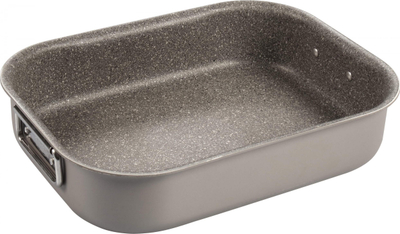 Tepsi pjekjeje Ballarini Ferrara Granitium, 30x22 cm, alumini masiv, gri granit
