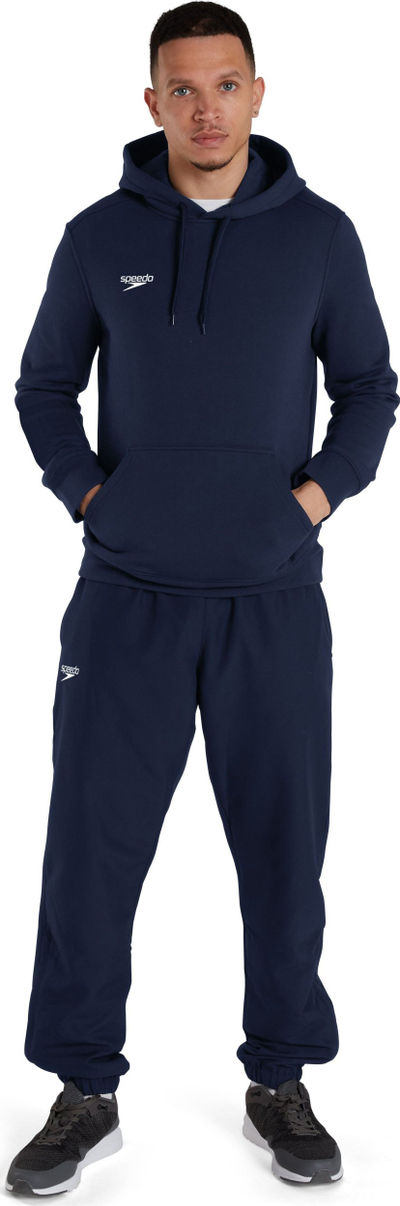 Bluzë me kapuç Speedo Club, fleece, blu e errët