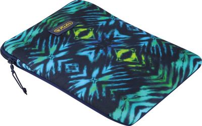 Futrollë tableti Herlitz New Batik, 10.5", e zezë blu jeshile