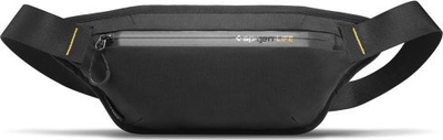 Çantë beli Spigen KD411, kundra ujit, me mbrojtje RFID, e zezë