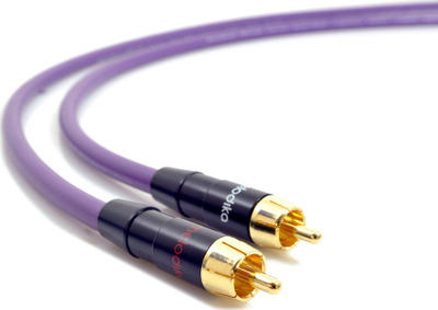 Kabllo Melodika RCA (Cinch) x2 - RCA (Cinch), 0.5m, vjollcë