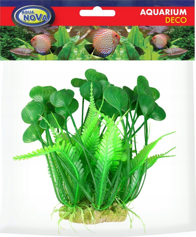 Bimë artificiale për akuarium, 25cm, dekor, shumëngjyrëshe