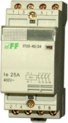 Kontaktor modular ONNLINE SM25A1O1C, 1NO 1NC, 25A, 230V AC