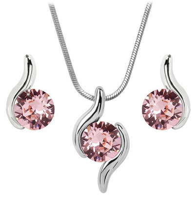 Set Levien Chaton Wave Light Rose, qafore + vathë