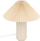 Lampë tavoline Atmosphera Talya, porcelan, 38cm, bezhë