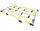Rrjetë trajnimi futbolli Yakima GK Ball Deflector Matrix 100849, portë devijuese, me çantë transporti, e verdhë e zezë