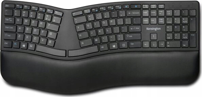 Tastierë Kensington Pro Fit Ergo Wireless, ergonomike, pa tela, e zezë