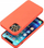Kapak telefoni OEM Silicone Cover për Xiaomi Redmi Note 12 4G, silikon, portokalli