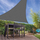Tendë dielli Koopman Sun Sail, trekëndore, 3x3x3 m, gri e errët