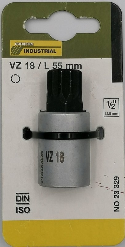 Kapak yll Proxxon VZ 18, 1/2", 55 mm, metalik