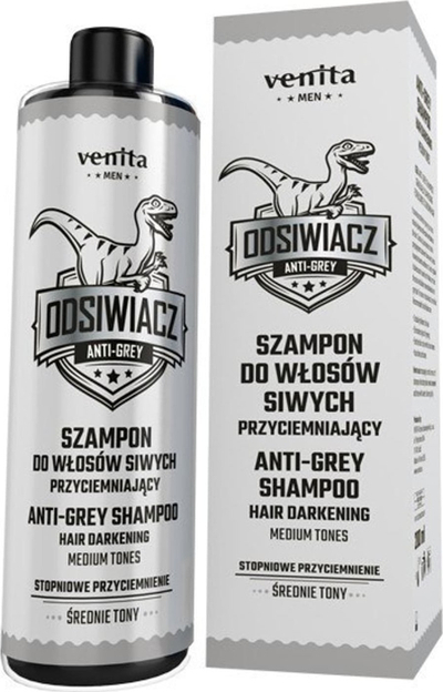 Shampo për flokë Venita Men Darkening, për flokë të thinj, që i errëson avash‑avash