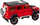 Lodër makinë off road metalike, pull back, drita dhe tinguj, e kuqe, 1:22