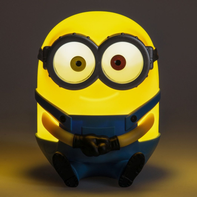 Dritë nate Paladone Minions Bob Light, LED, 11cm, e verdhë blu