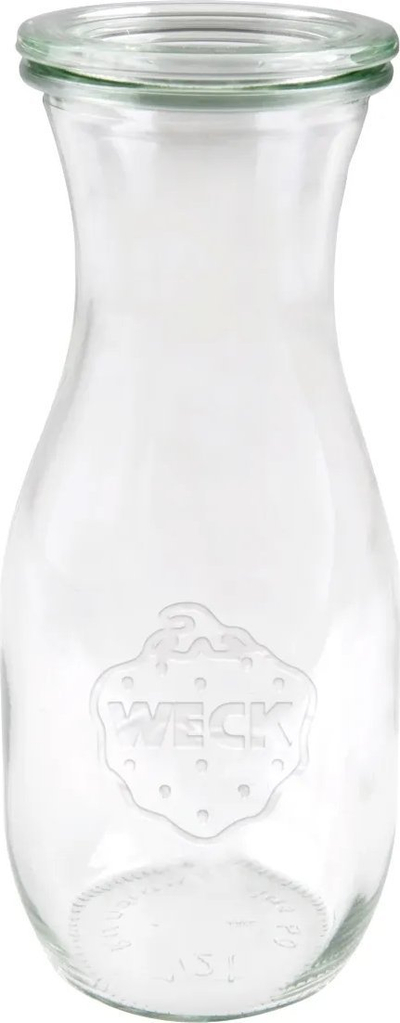 Shishe qelqi Weck MultiLine, 530 ml, pa kapak, transparente