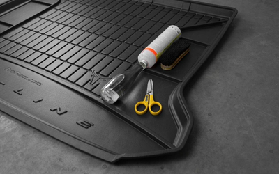 Tapet bagazhi Pro-Line Premium për Peugeot 3008 II 2016, plastikë, i zi