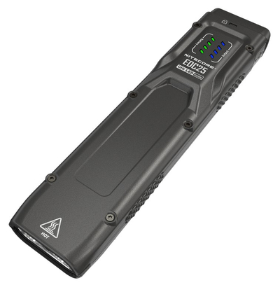 Elektrik dore Nitecore EDC25, 3000 lumen, USB‑C i karikueshëm, i zi