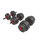Set peshash HMS SGP40, 40 kg, hantela dhe shufër, ngjyrë e zezë