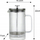 French press Klausberg KB-7758, 1L, qelq, transparent