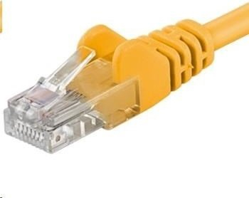 Kabllo rrjeti UTP UTP-5E-1-Y, RJ45 RJ45, Cat.5e 1m, e verdhë