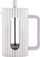 French press Klausberg KB7748, 0.6L, xham borosilikat, gri e çelët