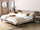 Shtrat Beliani Arette Velvet, 180 x 200 cm, Super King, taupe